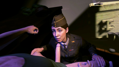Corporal Green in Call of Duty XXX Parody 4K preview