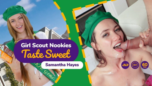 Samantha Hayes in Sweet Girl Scout VR Fantasy preview