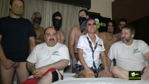 Amanda Angel School Girl Gangbang with Creampie preview