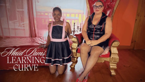 Maid Pams Learning Curve | Mistress April and Pam Adult VR preview