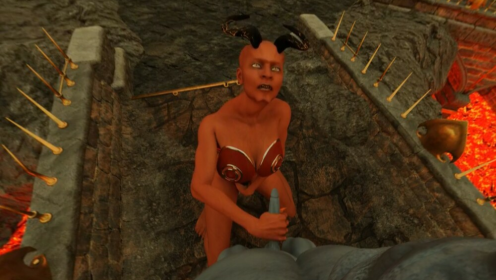 Scary VR - A blowjob from the Devil preview