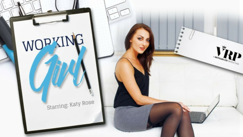 Katy Rose in Hot Office Solo Action preview