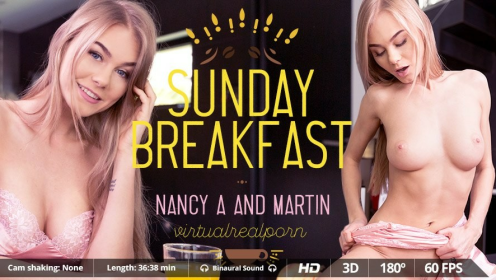 Nancy A in Steamy Morning VR Sex Adventure preview