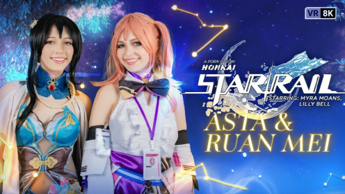 Lilly Bell & Myra Moans in Epic Cosplay VR Action preview