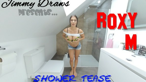 Roxy M Steamy Shower Tease in Stunning 4K preview