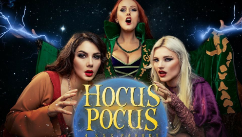 Hocus Pocus XXX Parody: Witchy Group Thrill preview