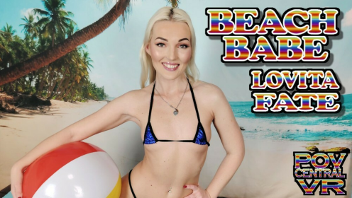 Lovita Fate: Beach Babe in Stunning 4K VR preview