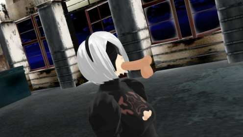 Nier Automata 2B Sensual VR Blowjob Parody preview