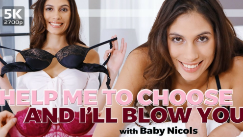 Baby Nicols Sexy Lingerie Blowjob in VR preview