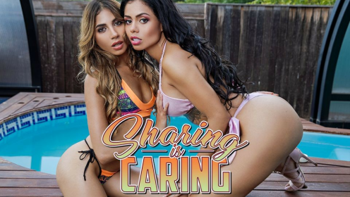 Baby Nicols & Canela Skin in Hot VR Threesome preview