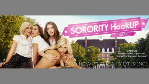 Sorority Hookup: Teen VR Orgy Thrill preview