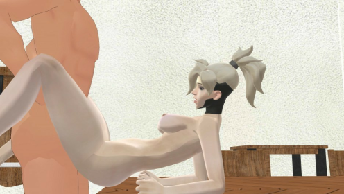 Mercy Erotic Table Encounter VR 4K Parody preview