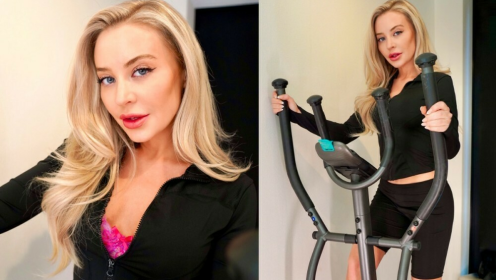 Aubrey Kalis in Sexy Stepper Seduction VR preview
