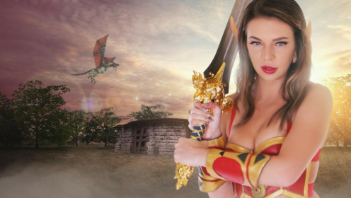 Tiffany Watson in Crimson Crusade VR Fantasy preview