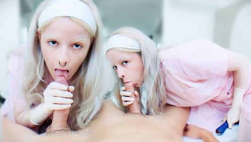 "Medically Milked into Nurse's Mouth" preview