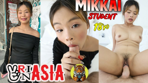 Cute Thai Student Mikkai in Steamy VR Action preview