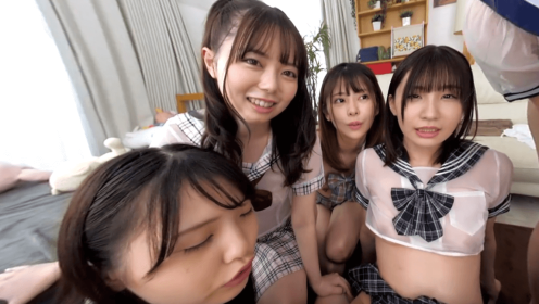 Asuka Momose, Hana Shirato, Hinako Mori, Mao Watanabe, Meru Ito & Mizuki Yayoi - 6K VR Harem Sex Orgy preview