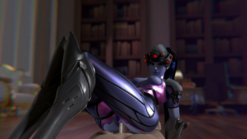 Widowmaker Sexy 3D Parody Loop in 4K preview