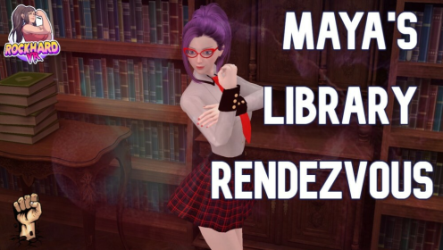 Maya's Steamy Library Encounter VR preview