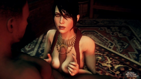 Morrigan's Spellbinding XXX Parody in 4K VR preview