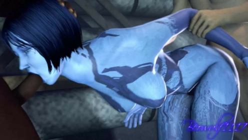 Cortana's Wild Data Overload XXX Parody preview