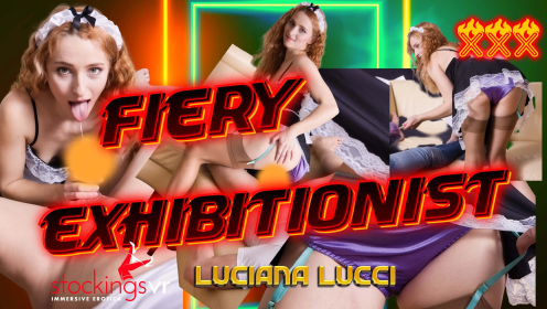Fiery Maid – Lucianna Lucci 6K 180° VR preview