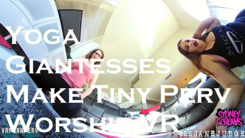 Yoga Giantesses Make Tiny Perv Worship preview