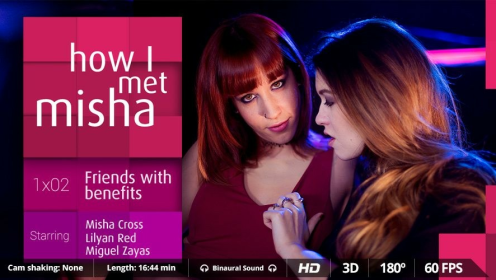 Misha Cross Threesome Cum Party in 4K VR preview