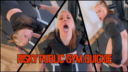 Risky Public Gym Quickie preview
