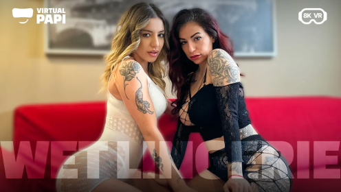Wet Lingerie (Italian Threesome) – 8K 3D 180° Adult VR preview