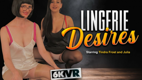 Julia & Tindra Frost in Sultry Lingerie Tease preview