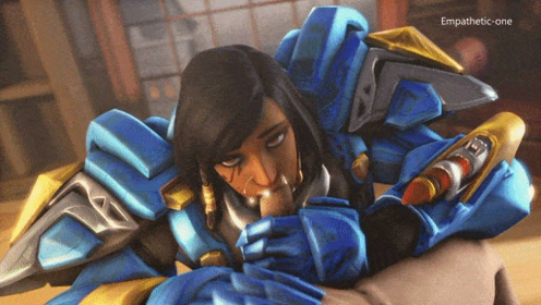 Pharah Overwatch Parody: Erotic Support in 4K VR preview