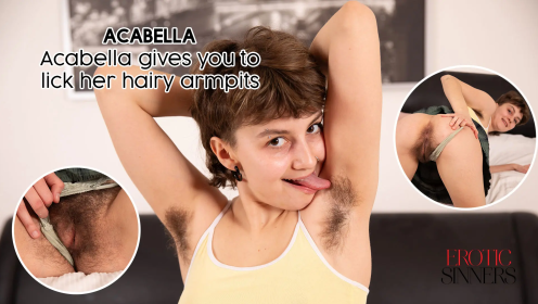 Acabella Gives You to Lick Her Hairy Armpits – 8K VR preview
