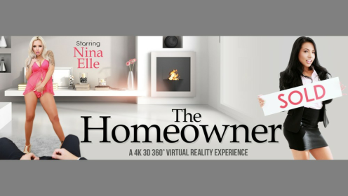 Naughty Nina Elle in VR Homeowner Seduction preview
