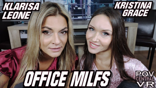 Klarisa Leone & Kristina Grace: Office MILF Fantasy preview