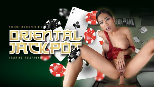 Polly Pons in Asian Jackpot VR Thrill preview