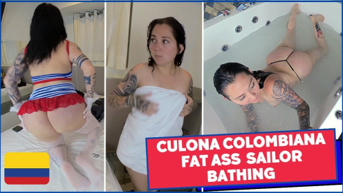 Culona Colombiana - Fat Ass Sailor Bathing preview