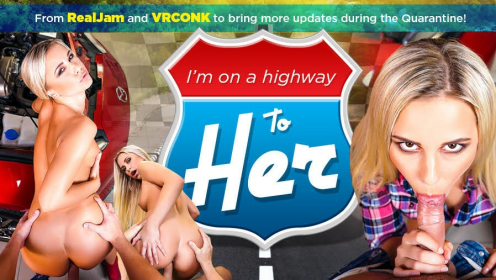 Lola Myluv's Wild Highway Ride in 4K VR preview