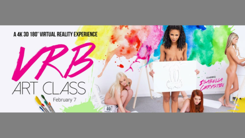 Isabella Chrystin in VR Art Class Erotic Scene preview