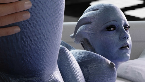 Futa Liara's Intense Mass Effect XXX Parody preview