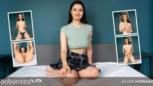 Alisa Horakova Solo VR with Big Saggy Tits preview