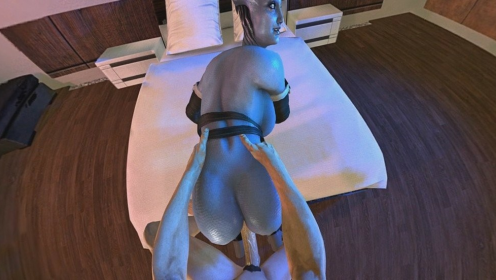 Mass Effect Liara XXX Parody: Eager to Please preview