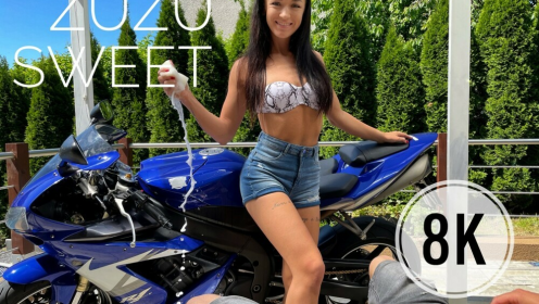 Zuzu Sweet Washes Your Motorcycle And Then Takes Care Of Your Cock preview