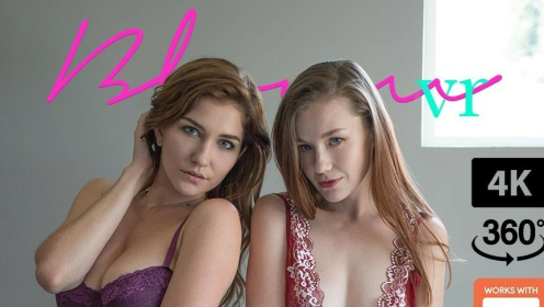 Emily Bloom & Skye Blue in Sensual Bed Scene preview