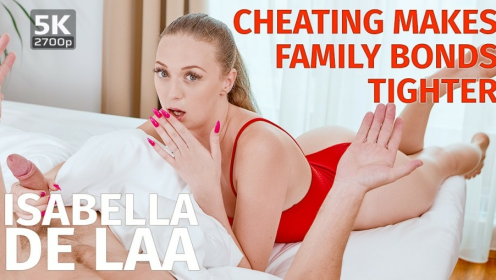 Isabella De Laa in Cheating Family Bonds VR preview