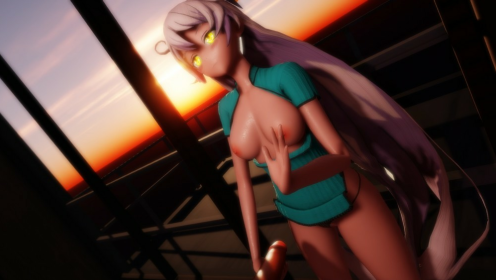 God Kiana Honkai Impact Handjob Parody in 4K preview