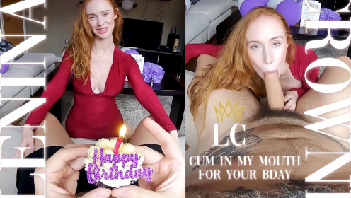 Cum in My Mouth for Your Bday preview