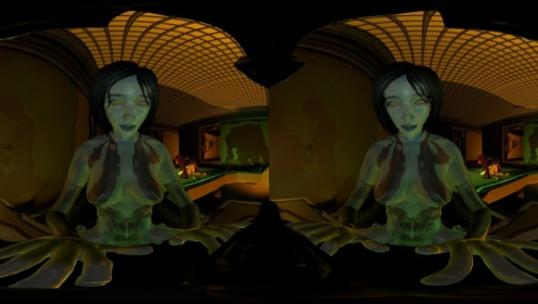 Cortana Cowgirl: Sexy VR Parody in 4K preview