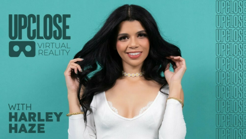 Intimate VR Thrill with Harley Haze in 4K preview
