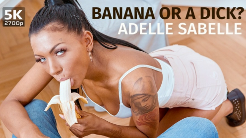 Adelle Sabelle in Wild Banana Tease VR preview